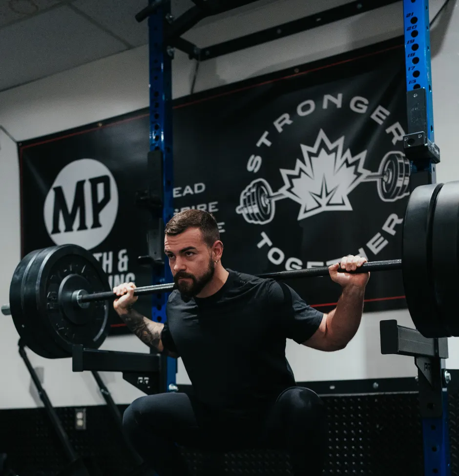 MP Strength & Conditioning private training studio in Guelph, Ontario